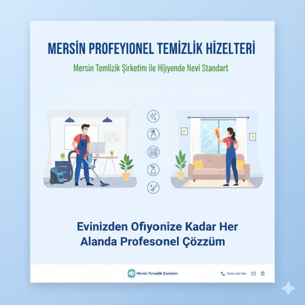 Mersin Akdeniz Temizlik Şirketi Seçimi ve Hijyen Standartları: Mersin Temizlik Şirketime